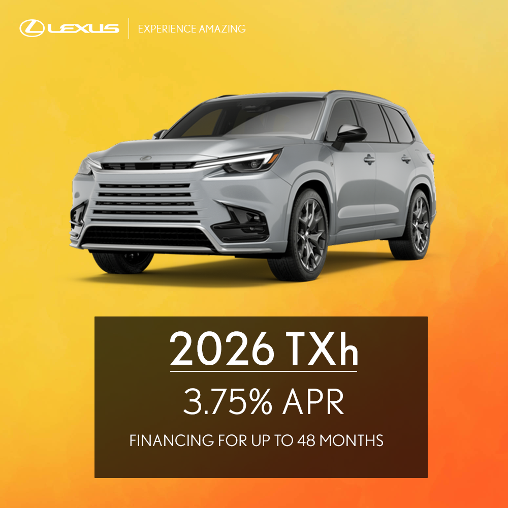 Select New 2026 Lexus TXh Models