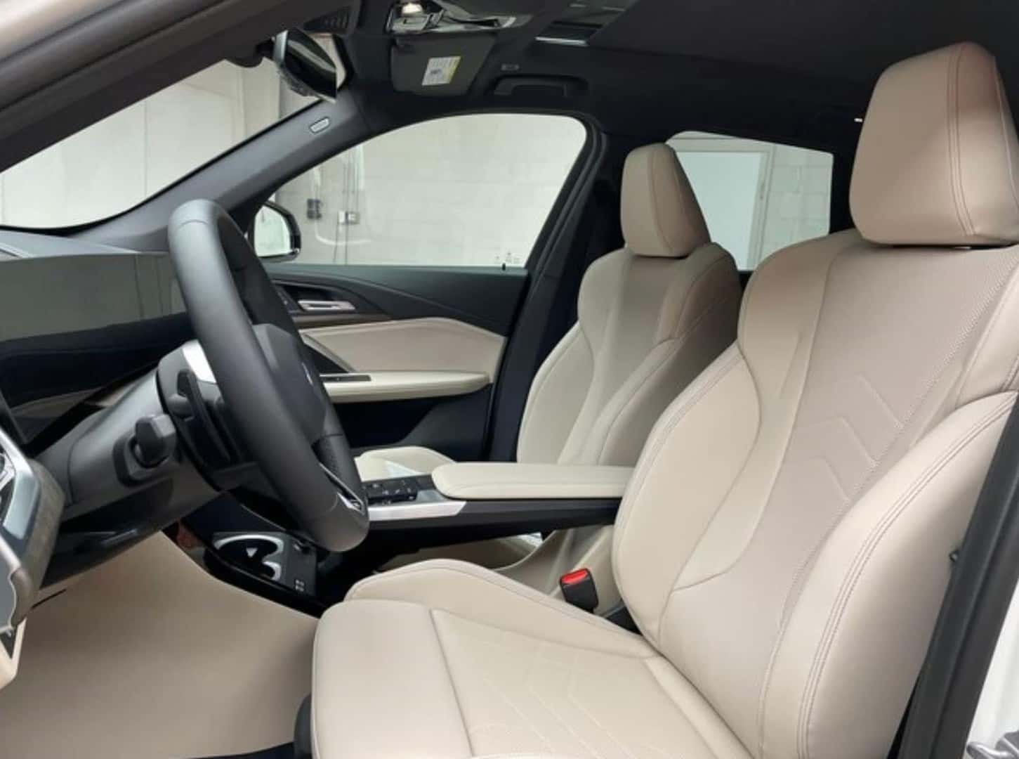 BMW for sale beige interior front seats