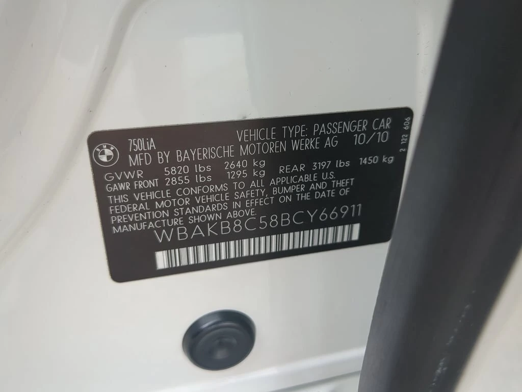 2011 BMW 7 Series 750i - Photo 28