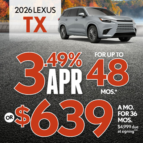 2026 Lexus TX 