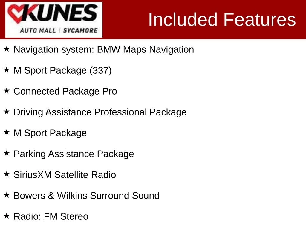 Used 2023 BMW i7 Base with VIN WBY53EJ01PCM54208 for sale in Sycamore, IL