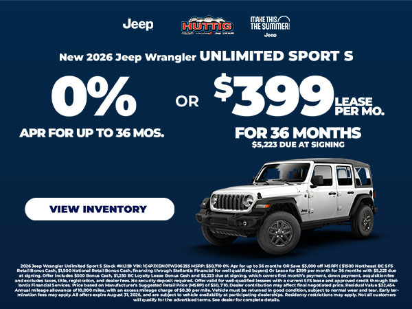 2026 Jeep Wrangler
