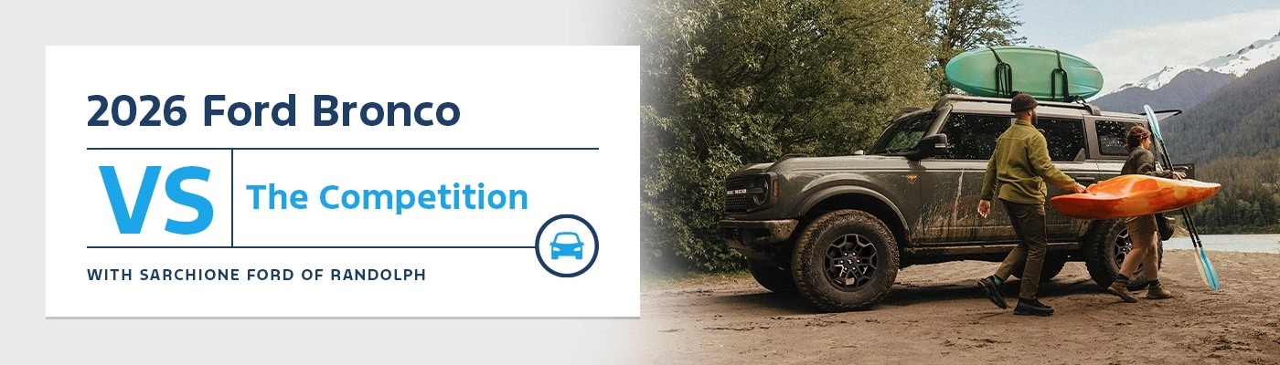 Ford Bronco vs. the Competition