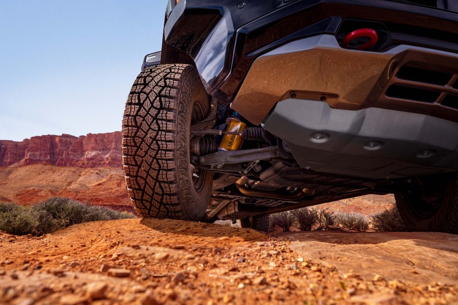 2027 Chevy Silverado 1500 ZR2 Exterior Undercarriage while Off-Road