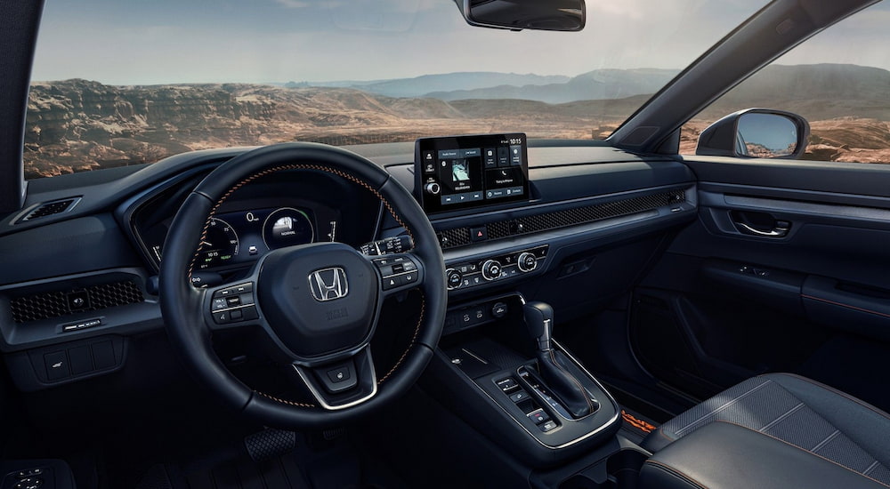 The interior of a 2026 Honda CR-V.
