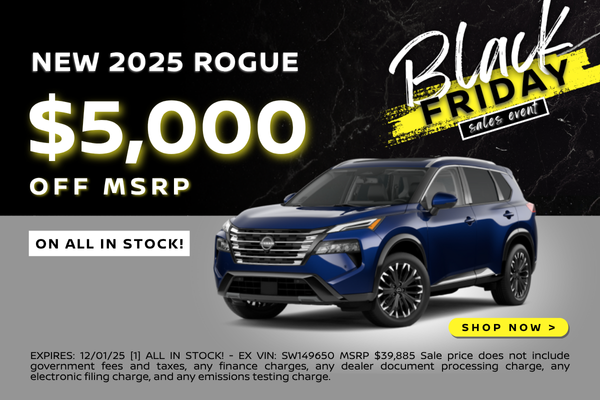 Nissan Rogue MSRP offer