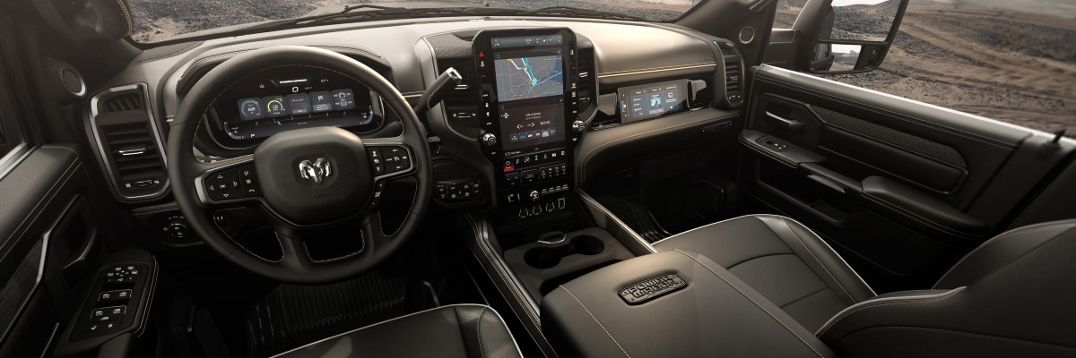 2025 RAM Heavy Duty Interior Cabin Dashboard