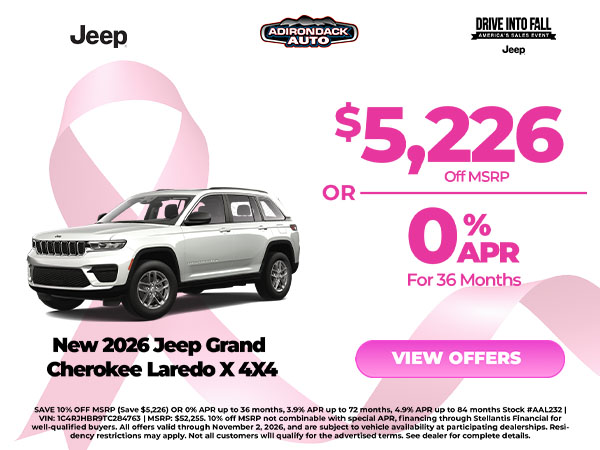 2026 Jeep Grand Cherokee Laredo X 4x4