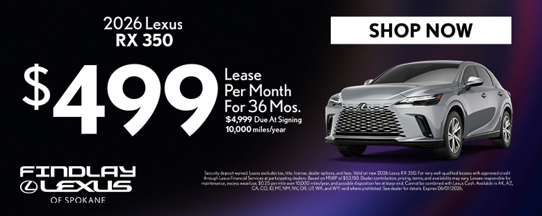 MAY - '26 RX 350