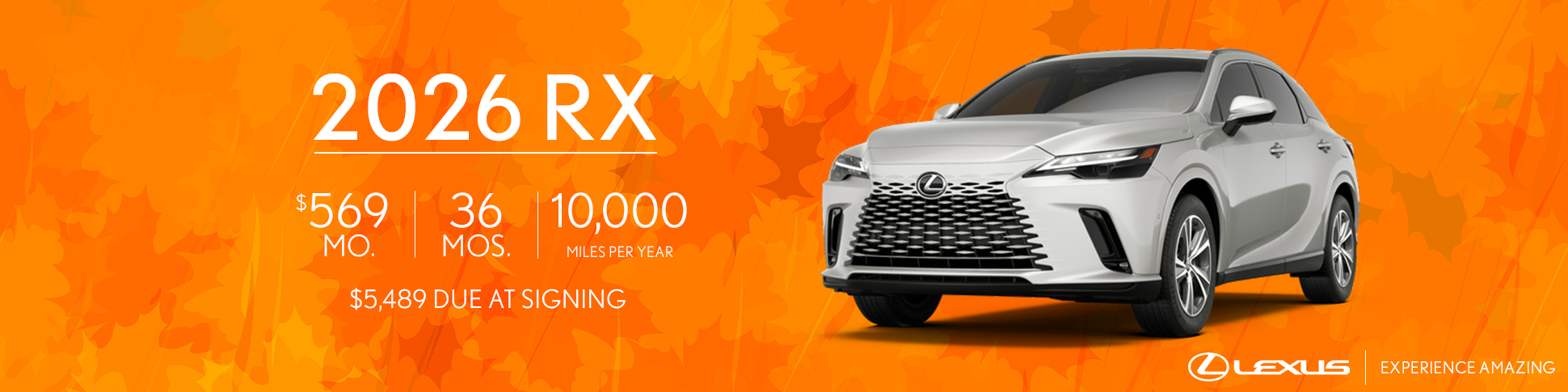 Lexus RX Offer