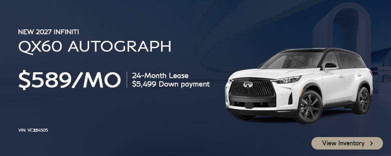 New 2027 INFINITI QX60 AUTOGRAPH