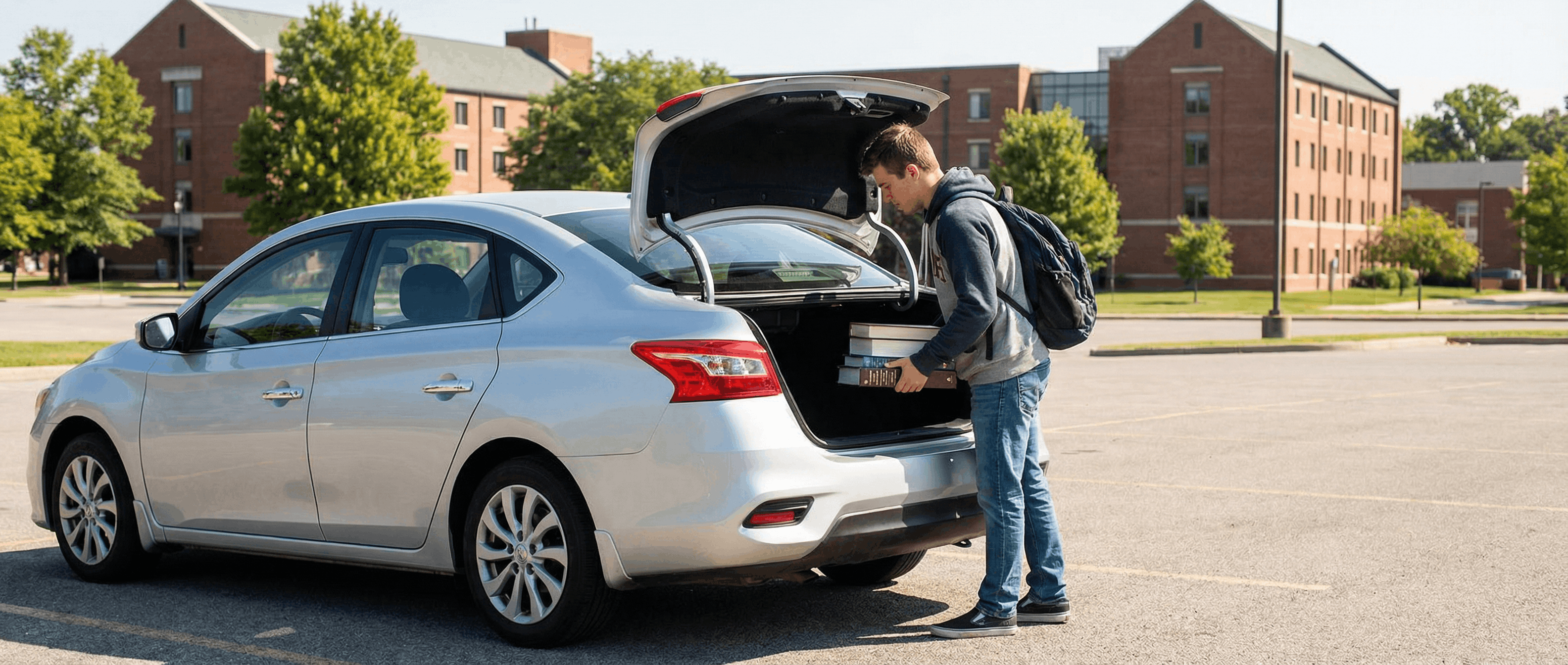 Used Nissan Sentra perfect for college commuting in Roswell, GA