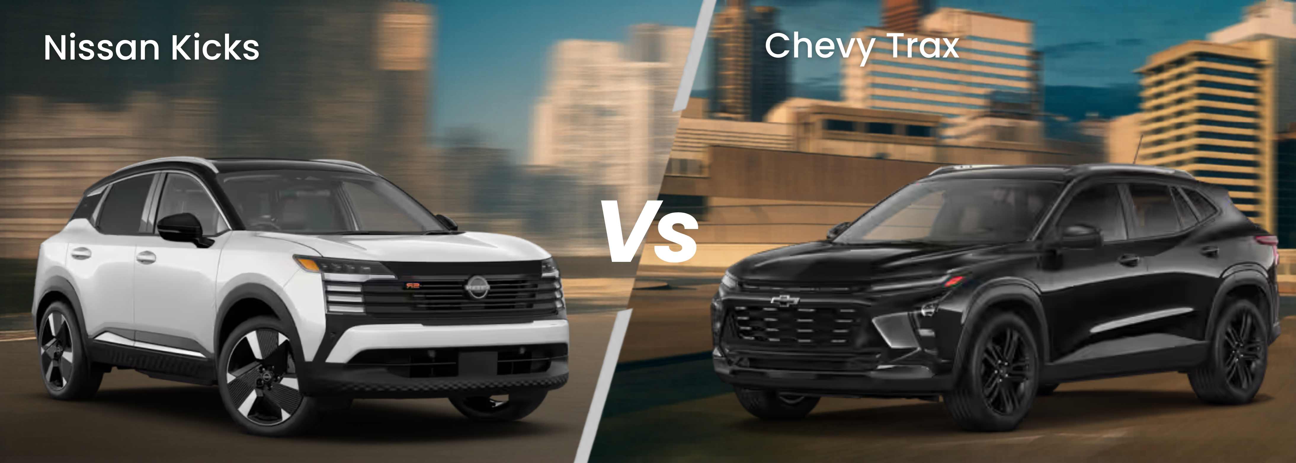 Nissan Kicks VS Chevy Trax