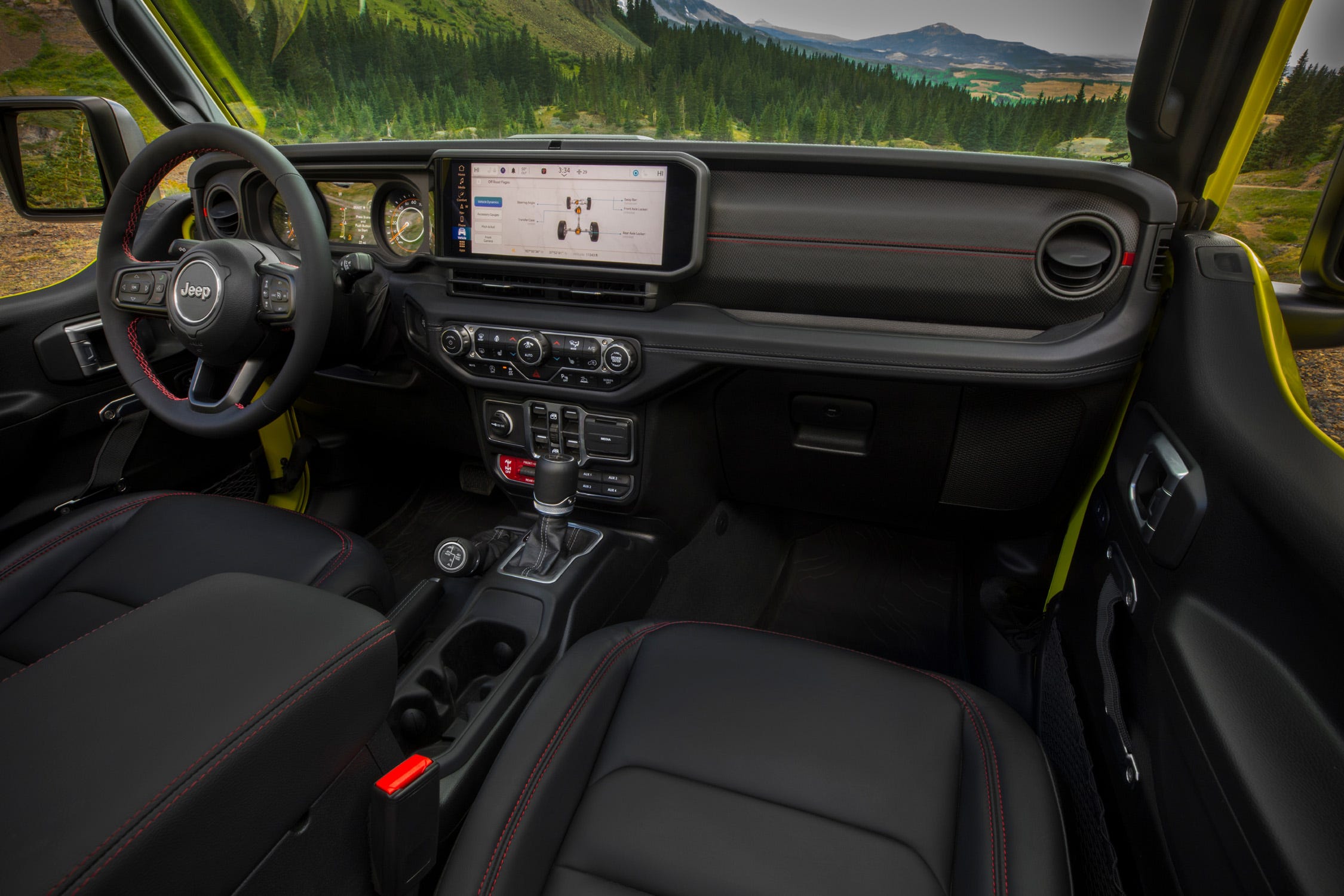2026 Jeep Gladiator Interior cabin