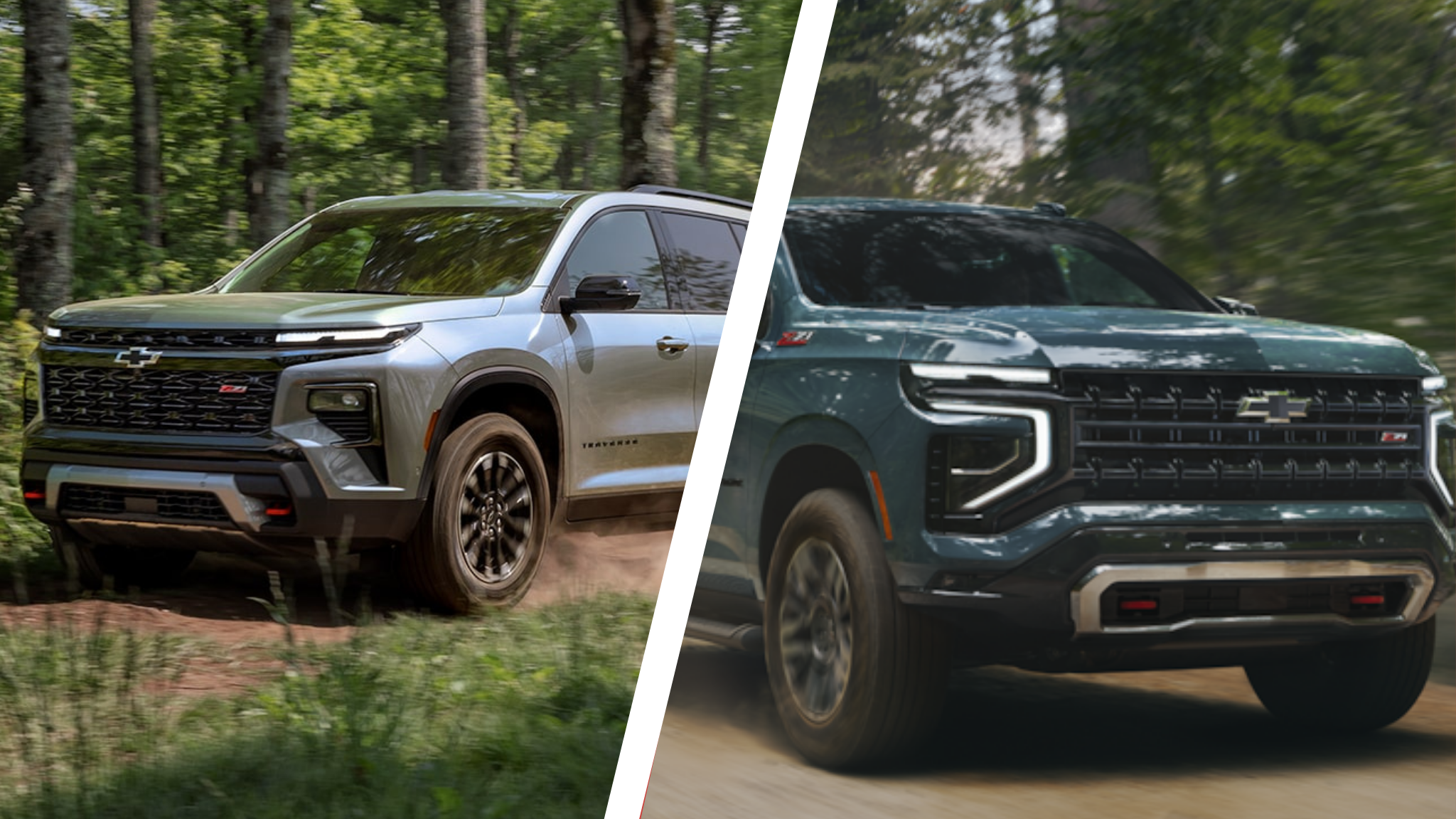2026 Chevrolet Traverse vs. 2026 Chevrolet Tahoe