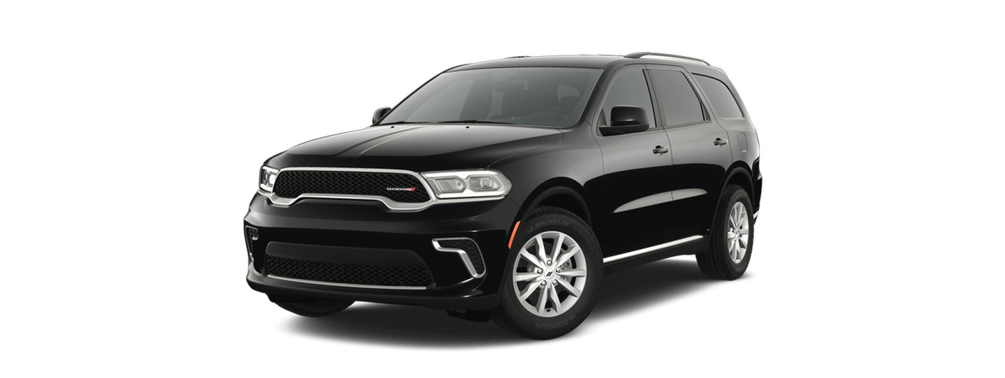 The Dodge Durango SXT trim.