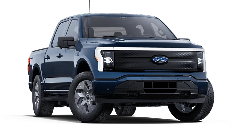 image of red ford f-150 lightning xlt