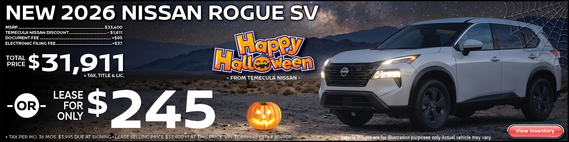 New 2026 Nissan Rogue SV