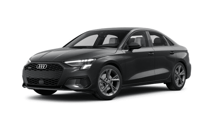 Black Audi A3 LCPO Sedan