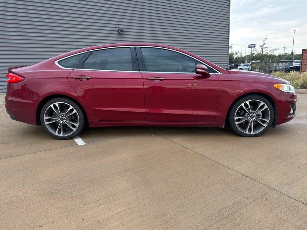 Used 2019 Ford Fusion Titanium with VIN 3FA6P0D91KR186929 for sale in Perry, OK