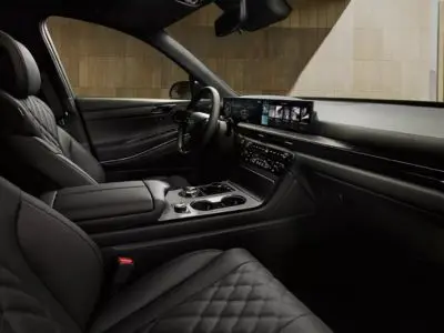 2026 Genesis GV80 3.5T Prestige Black Interior Feature