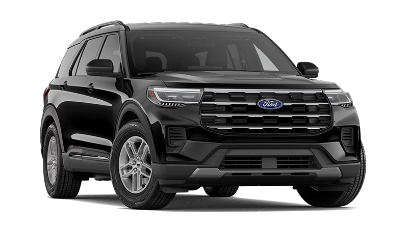 image of black ford explorer
