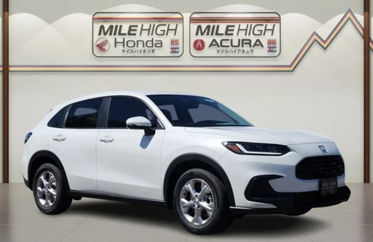 The 2025 Honda HR-V is one of the best cars for college students who will be driving on rugged terrain or in slick weather conditions.