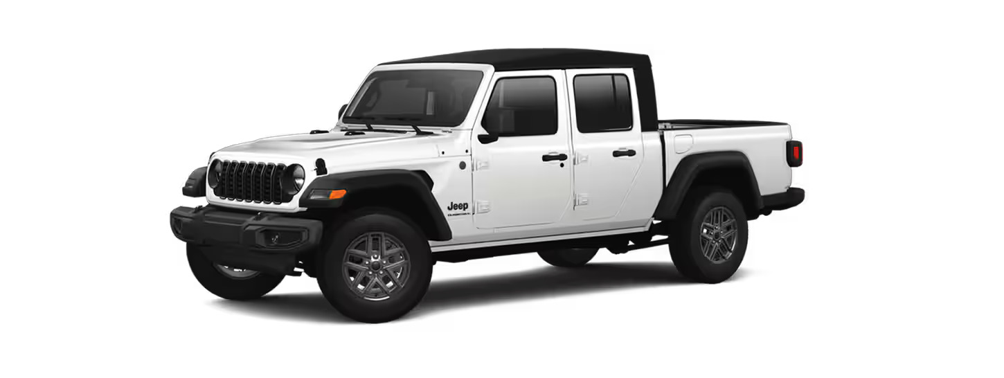 The jeep gladiator sport s trim.