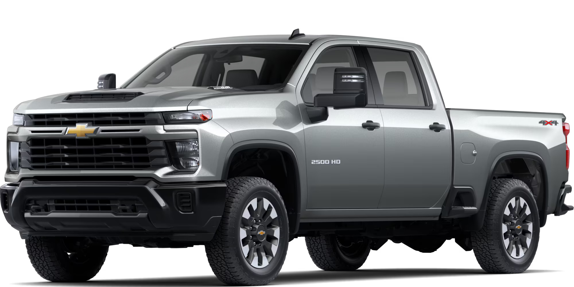 2025 Chevrolet Silverado HD Custom trim.