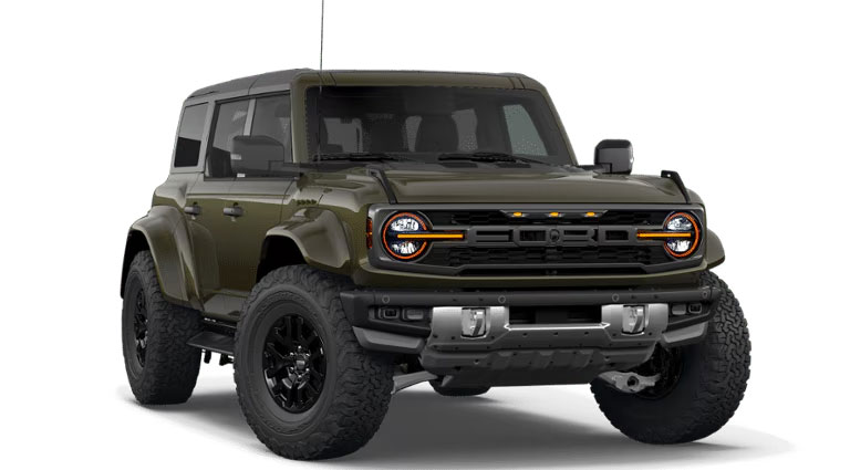 image of silver 4-door ford bronco wildtrak