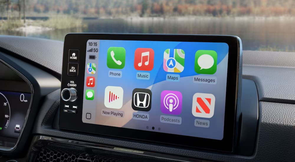 Infotainment screen on a 2026 Honda CR-V