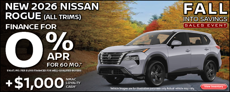 2026 Nissan Rogue (All Trims)