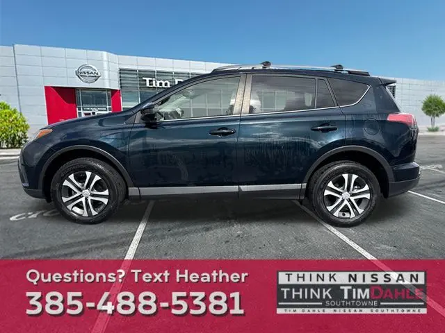 Used 2018 Toyota RAV4 LE with VIN JTMBFREVXJJ249224 for sale in South Jordan, UT