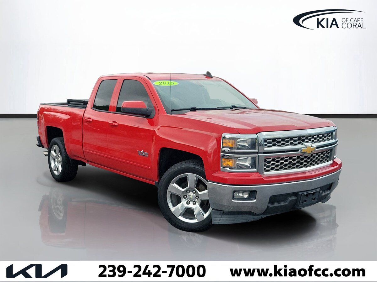 2015 Chevrolet Silverado 1500 2WD Double Cab 143.5 LT w/1LT