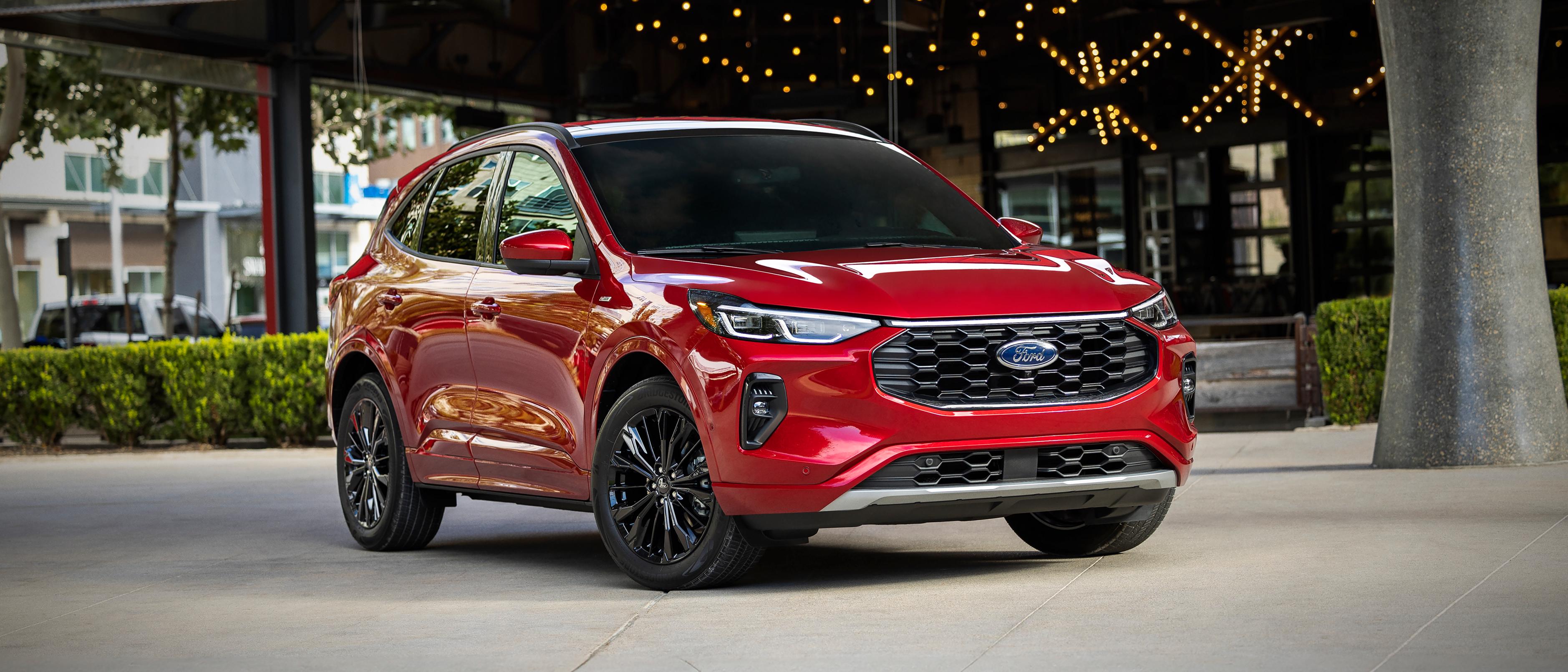 Red Ford Escape