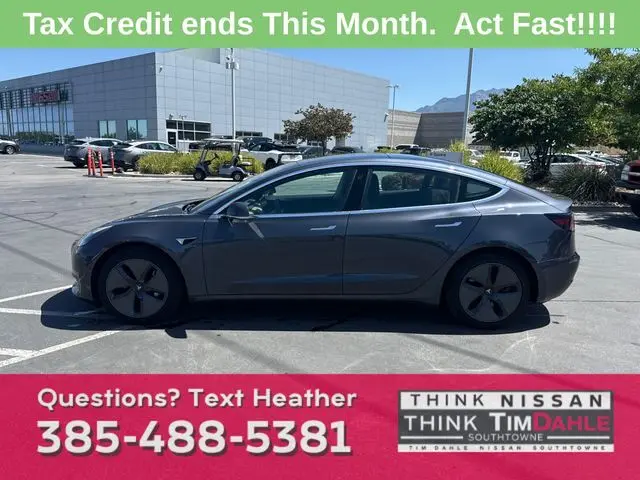 Used 2019 Tesla Model 3 Base with VIN 5YJ3E1EB5KF452061 for sale in South Jordan, UT