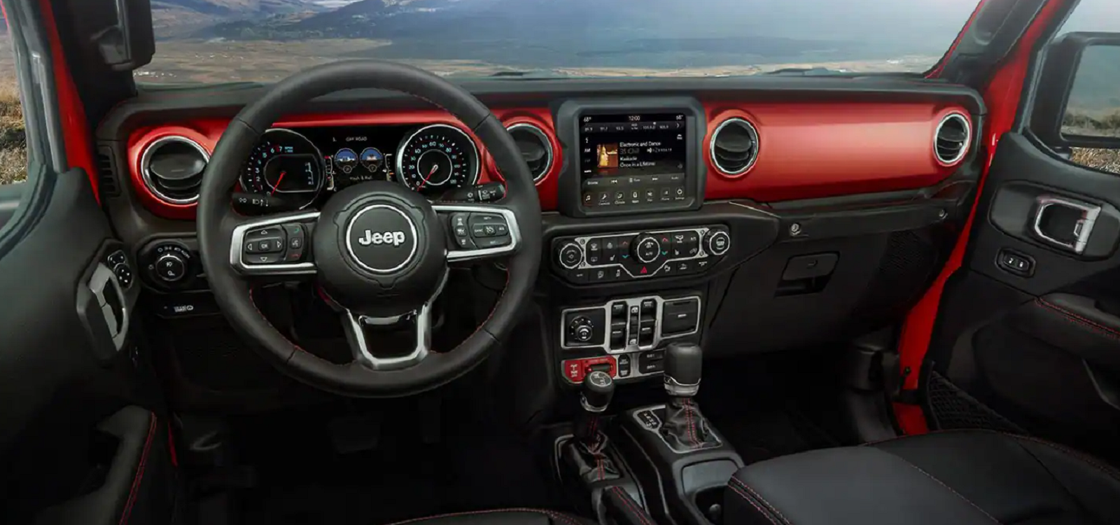 2024 Jeep Gladiator Front Cabin