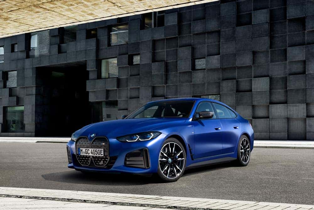 bmw i4 blue