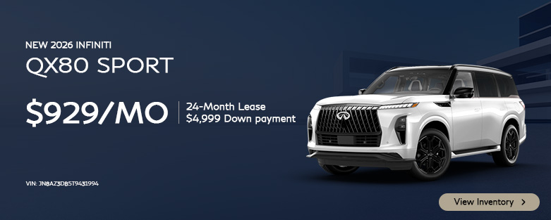 2026 INFINITI QX80 Sport