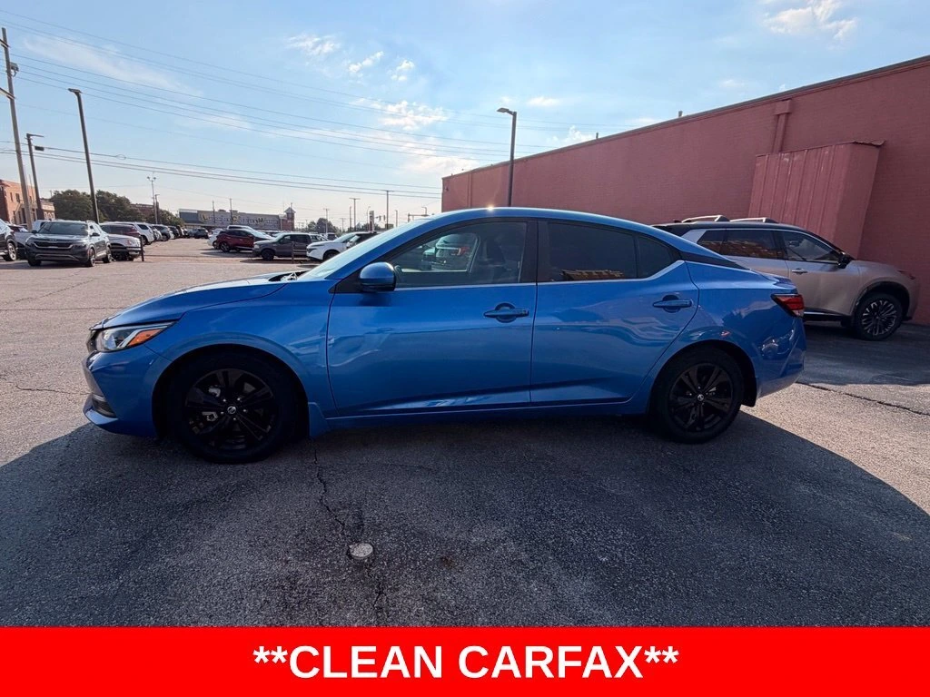 Used 2020 Nissan Sentra SV with VIN 3N1AB8CV9LY235921 for sale in Enid, OK