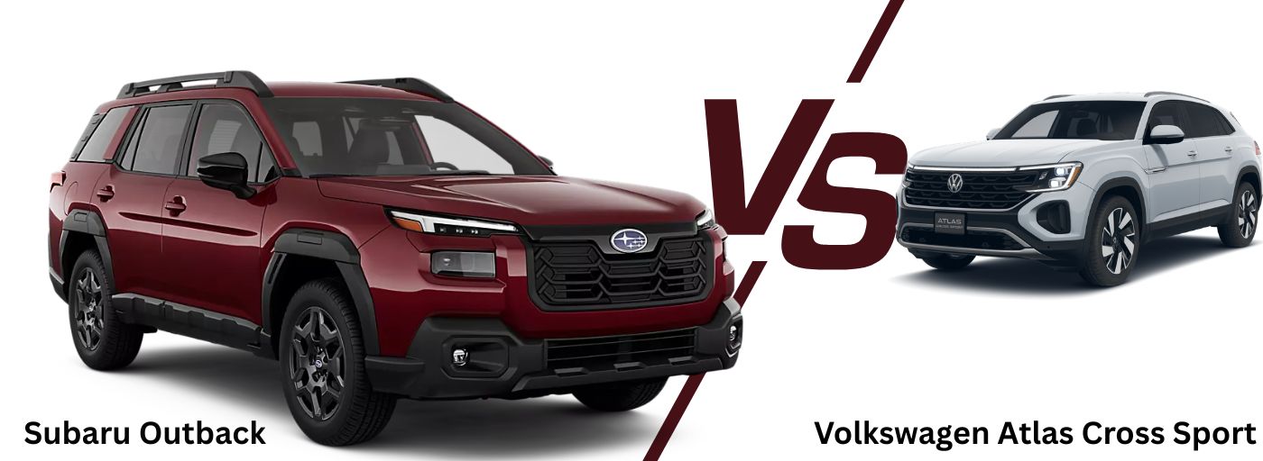 2026 Subaru Outback vs VW Atlas Cross Sport