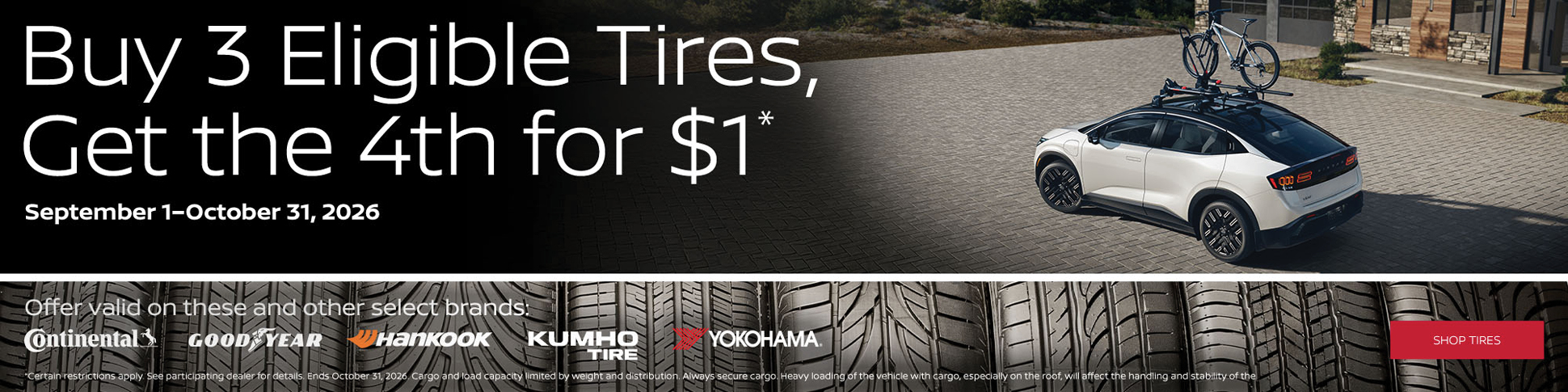 Pedder Nissan Tire Special