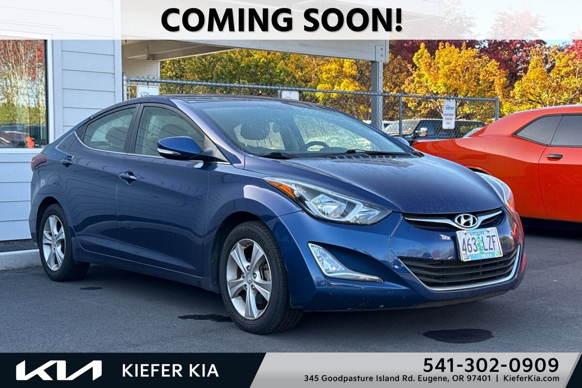 2016 Hyundai Elantra Value Edition