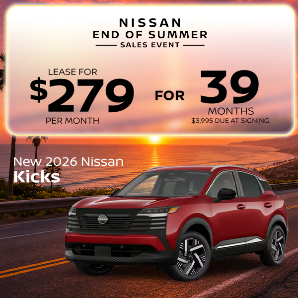 New 2026 Nissan Kicks 