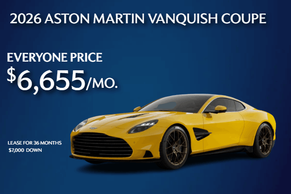 2026 Aston Martin Vanquish Coupe