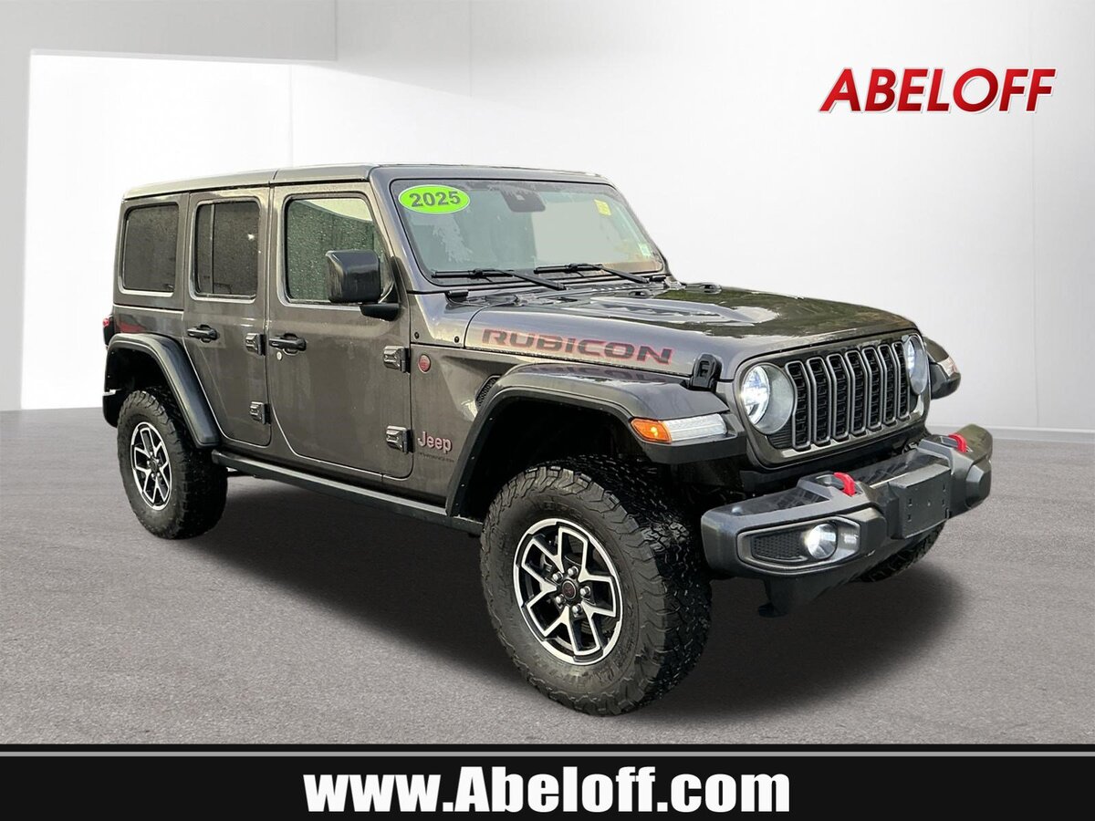 2025 Jeep Wrangler Rubicon 4 Door 4x4