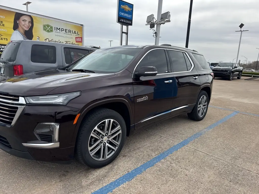 Used 2023 Chevrolet Traverse High Country with VIN 1GNERNKWXPJ102248 for sale in Tulsa, OK
