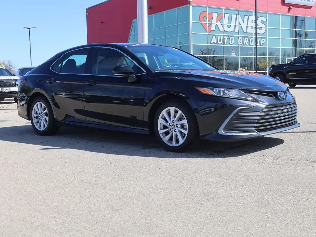 Used 2023 Toyota Camry LE with VIN 4T1C11AK3PU832964 for sale in Madison, WI