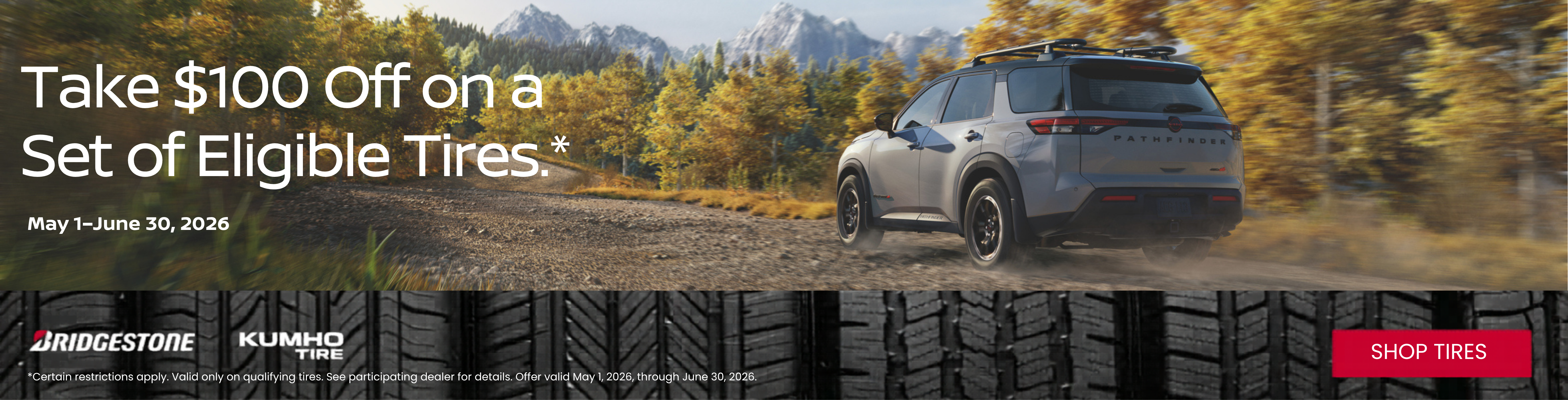 Nissan Tire Offer 