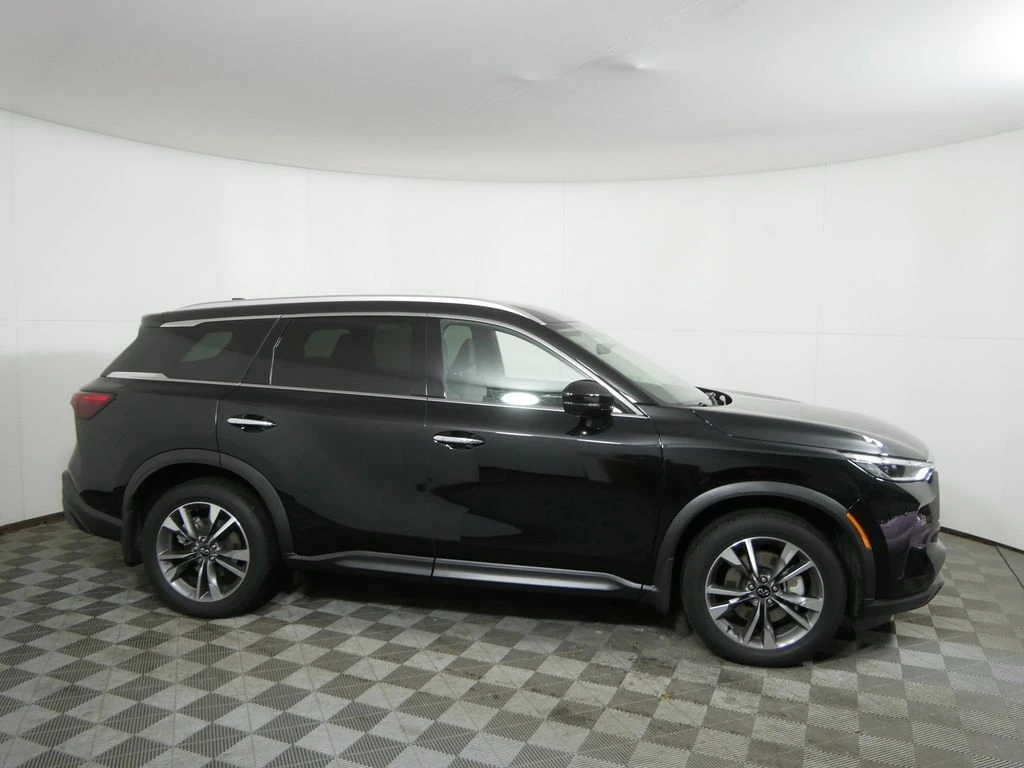 Used 2025 INFINITI QX60 LUXE with VIN 5N1AL1FS4SC349248 for sale in Golden Valley, Minnesota